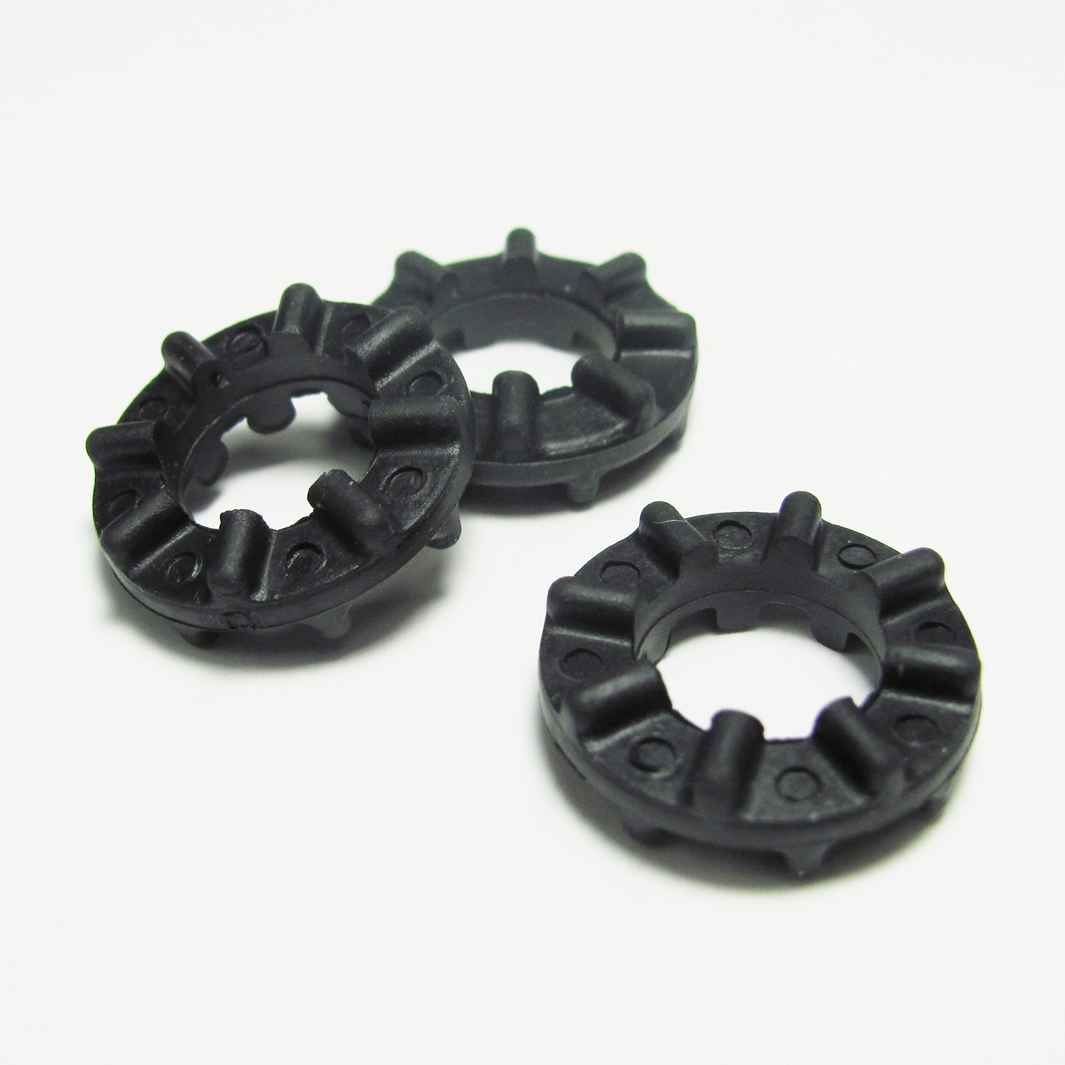 Vibration Isolation Bushings and Rings for Shock Absorption